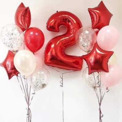 2 фонтана и цифра