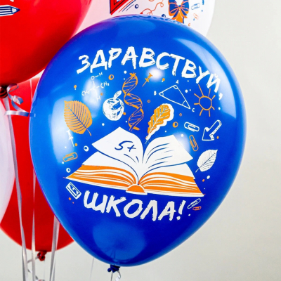 Гелиевые шары 1 Сентября / День Знаний / к новым целям / в мир открытий