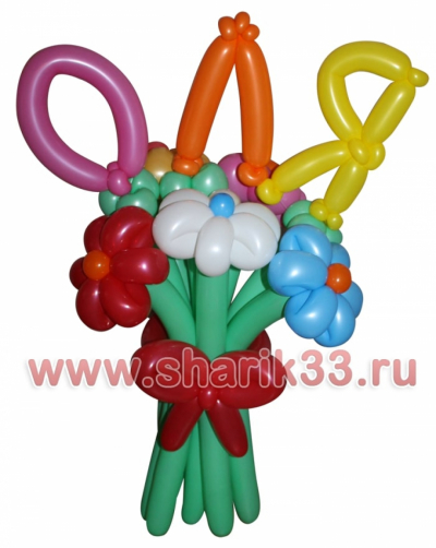 Букет с именем "Оля"